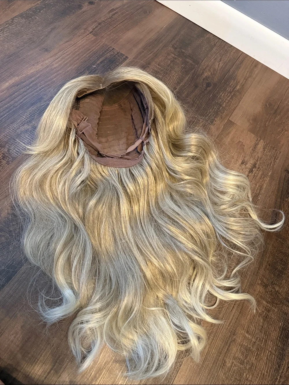 Blonde Lacefront Wig with Wig Cap